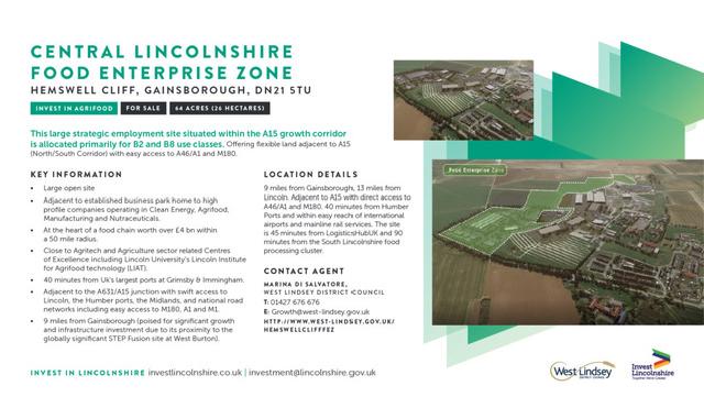 Central Lincolnshire Food Enterprise Zone