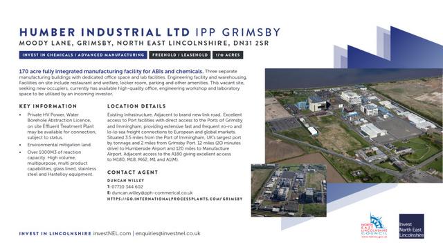 Humber Industrial LTD IPP Grimsby